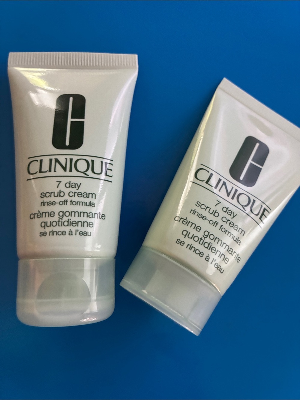 Clinique White 7 Day Scrub Cream Daily Exfoliant Tubes